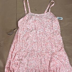 Old Navy dress with a  floral pattern